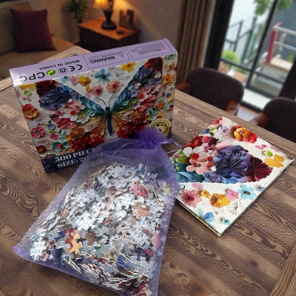 Butterfly Puzzle 500 Pieces